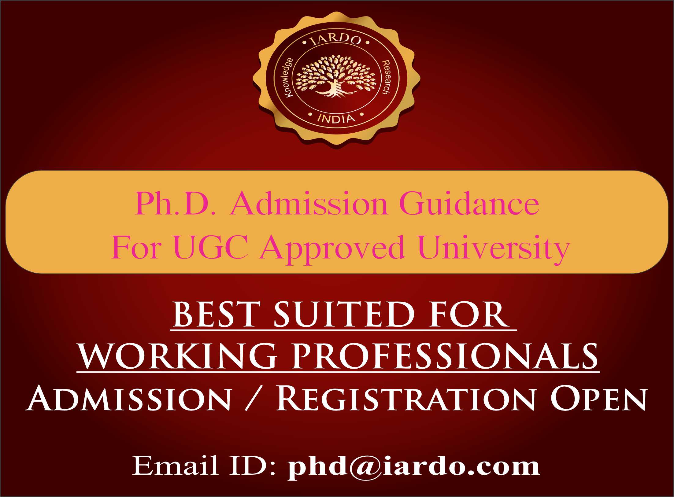 Ph.D Guidance